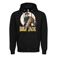 Black Billy Jack, the Billy Jack, Billy Jack art, Billy Jack vintage, Billy  Zipper Hoodie - ArtChic