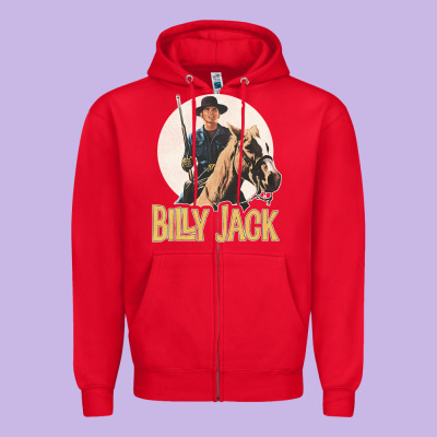 Billy Jack, The Billy Jack, Billy Jack Art, Billy Jack Vintage, Billy  Zipper Hoodie Designed By Artchic