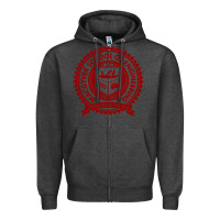 Charcoal Heather macgyver school of engineering Zipper Hoodie - ArtChic