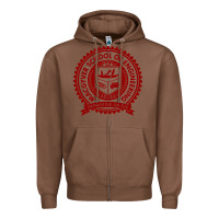 Chestnut macgyver school of engineering Zipper Hoodie - ArtChic