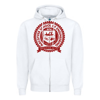 White macgyver school of engineering Zipper Hoodie - ArtChic