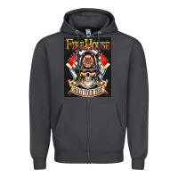 Smoke firehouse rock love Zipper Hoodie - ArtChic