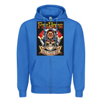 True Royal firehouse rock love Zipper Hoodie - ArtChic