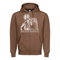 Chestnut breaking benjamin 3 Zipper Hoodie - ArtChic