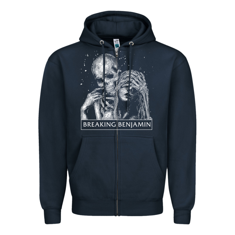 Breaking Benjamin 3 Zipper Hoodie by ArtChic | Teevron