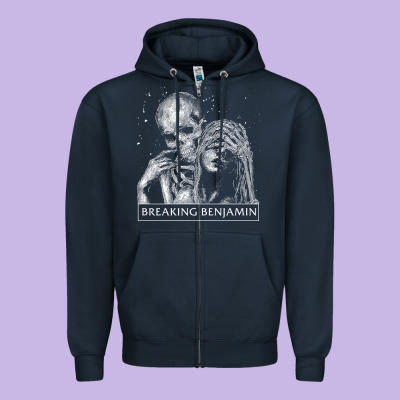 Breaking Benjamin 3 Zipper Hoodie Designed By Artchic