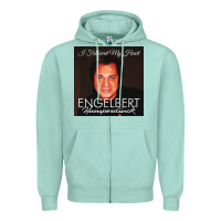 Seafoam engelbert humperdinck Zipper Hoodie - ArtChic