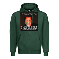 Sports Green engelbert humperdinck Zipper Hoodie - ArtChic