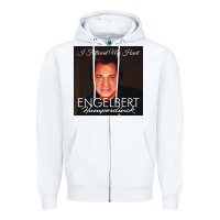 White engelbert humperdinck Zipper Hoodie - ArtChic