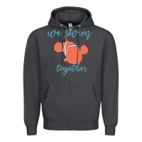 Smoke just keep swimming 25 Zipper Hoodie - ArtChic
