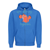 True Royal just keep swimming 25 Zipper Hoodie - ArtChic