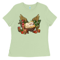 Joy Christmas With Baby Jesus Bbs Ladies Tee | Teevron