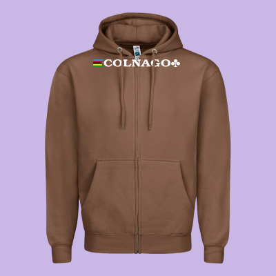 Colnago Bicycling Bike Zipper Hoodie Designed By Artchic