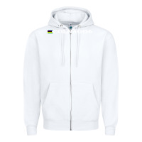 White Colnago Bicycling Bike Zipper Hoodie - ArtChic