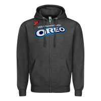 Charcoal Heather OREO Cookies, the OREO Cookies, OREO Cookies art, OREO Cookies vintage Zipper Hoodie - ArtChic