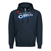 Navy OREO Cookies, the OREO Cookies, OREO Cookies art, OREO Cookies vintage Zipper Hoodie - ArtChic