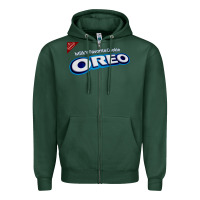 Sports Green OREO Cookies, the OREO Cookies, OREO Cookies art, OREO Cookies vintage Zipper Hoodie - ArtChic