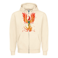 Sandshell X-Men Jean Grey Phoenix Cosmic Flames Zipper Hoodie - ArtChic