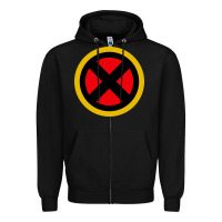 Black xmen Zipper Hoodie - ArtChic