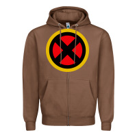 Chestnut xmen Zipper Hoodie - ArtChic