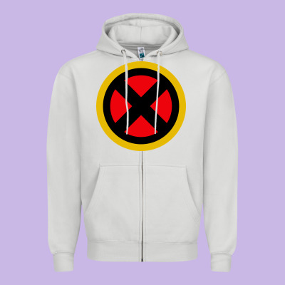 Xmen Zipper Hoodie Designed By Artchic