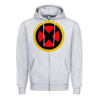 Heather Grey xmen Zipper Hoodie - ArtChic