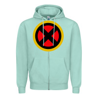 Seafoam xmen Zipper Hoodie - ArtChic