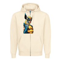 Sandshell wolverine 3 Zipper Hoodie - ArtChic