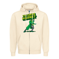 Sandshell the vintage green hornet Zipper Hoodie - ArtChic