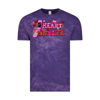 Cloud Purple heart breaker Vintage Tee - FaDigitalArtStudio