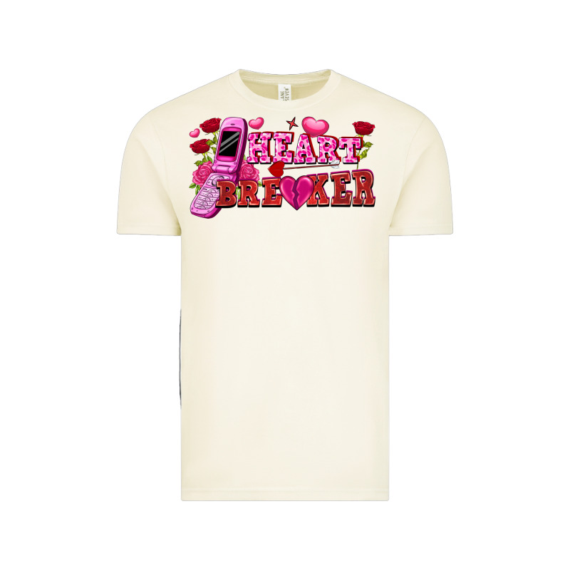 Heart Breaker Vintage Tee by FaDigitalArtStudio | Teevron
