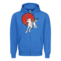 True Royal Okami Zipper Hoodie - ArtChic