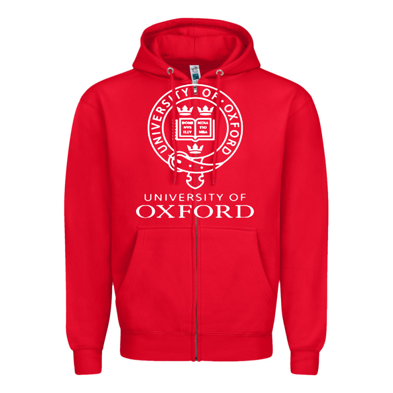Oxford University Campus Zipper Hoodie by ArtChic | Teevron