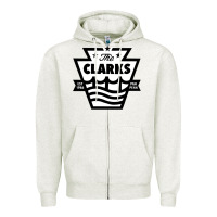 Oatmeal Heather the clarks Zipper Hoodie - ArtChic