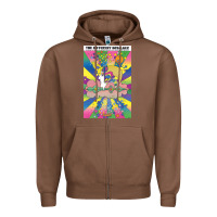 Chestnut different drummer   peter max Zipper Hoodie - ArtChic