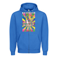 True Royal different drummer   peter max Zipper Hoodie - ArtChic