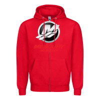 Red Mercury Marine Outboard Boat Zipper Hoodie - ArtChic