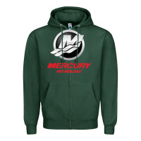 Sports Green Mercury Marine Outboard Boat Zipper Hoodie - ArtChic