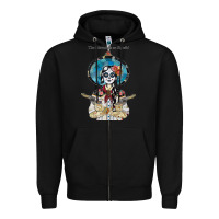 Black Albums Music En Espanol of The Maverickss Zipper Hoodie - ArtChic