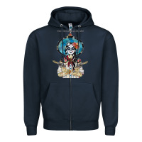Navy Albums Music En Espanol of The Maverickss Zipper Hoodie - ArtChic