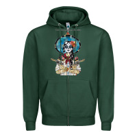 Sports Green Albums Music En Espanol of The Maverickss Zipper Hoodie - ArtChic