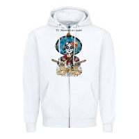 White Albums Music En Espanol of The Maverickss Zipper Hoodie - ArtChic
