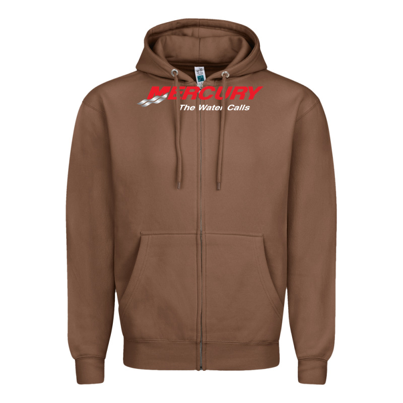 Mercury Marine Outboard Boat Zipper Hoodie by ArtChic | Teevron