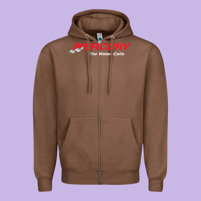Mercury Marine Outboard Boat Zipper Hoodie Designed By Artchic