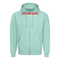 Seafoam Mercury Marine Outboard Boat Zipper Hoodie - ArtChic