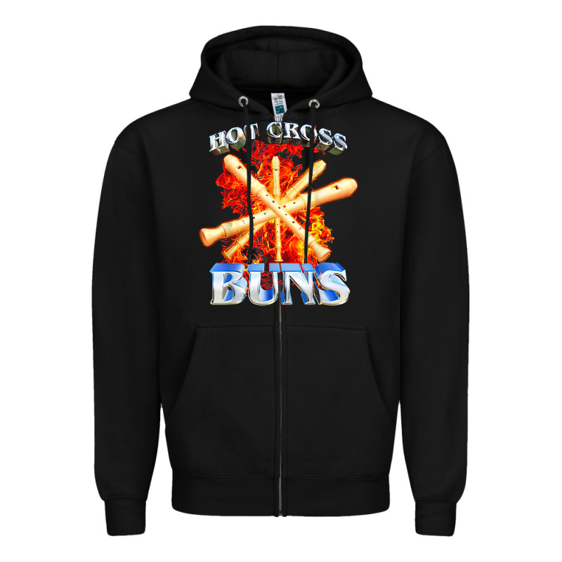 Hot Cross Buns T Shirt Zipper Hoodie by ArtChic | Teevron