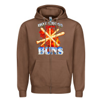 Chestnut hot cross buns t shirt Zipper Hoodie - ArtChic