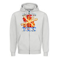 Dove Grey hot cross buns t shirt Zipper Hoodie - ArtChic