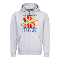 Heather Grey hot cross buns t shirt Zipper Hoodie - ArtChic