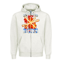 Oatmeal Heather hot cross buns t shirt Zipper Hoodie - ArtChic